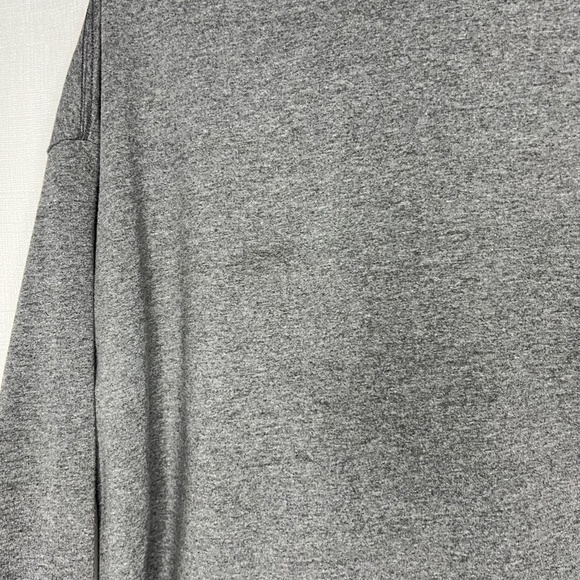 VTG 90's NIKE WHITE TAG 2XL Long Sleeve Grey Turtleneck Embroidered Swoosh USA - Picture 3 of 9